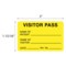 Nevs Visitor Pass - Name Of Patient/Visitor 1-15/16" x 3" VP-Yellow - alternate 2